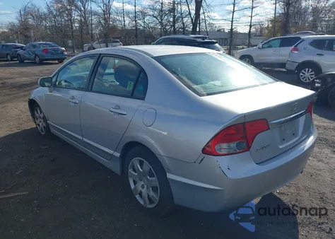 2010 Honda Civic Lx z USA, uszkodzony, nr VIN 2HGFA1F56AH300110